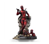 Statuette - IRON STUDIOS - Deadpool 3 - 1/10 Art Scale - 21 cm - Rouge - Intérieur