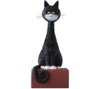 Statuette Les chats par Dubout Multicolore G