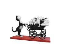 Statuette Les chats par Dubout THE PRAM