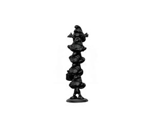 Statuette Les Schtroumpfs Resin Column Black Edition 50 cm