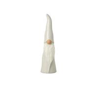 Statuette Lutin "Chapeau Pointu" 40cm Gris Clair