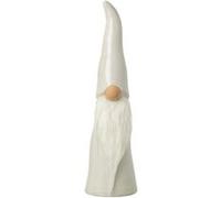 Statuette Lutin "Chapeau Pointu" 40cm Gris Clair Gris
