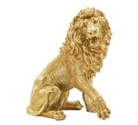 Statuette Mauro Ferretti Leone Shant Doré 45x29x55 cm