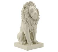 Mauro Ferretti Statuette Leone Stons - 17,5 x 25 x 40 cm - Beige