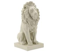 Statuette Mauro Ferretti Leone Stons Beige 17,5x25x40 cm