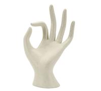 Statuette Mauro Ferretti OK Stons Beige 14x10x24 cm