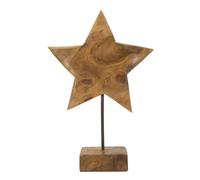 Statuette Mauro Ferretti Stella Marron 28x12x42 cm