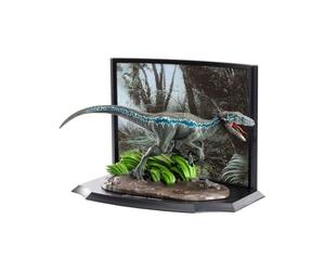 Statuette - NOBLE COLLECTION - Velociraptor Blue - 8 cm - Plastique - Résine