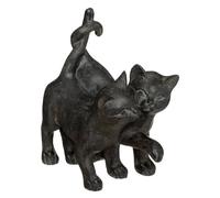 Statuette paire de chatons - Noir