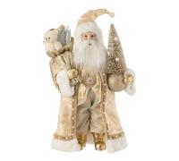 Statuette Père Noël Déco Shimmering 50cm Or