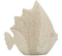 Objet décoratif Mauro Ferretti Fish 16,7x6,5x16,8 cm Beige 16,7x6,5x16,8 cm