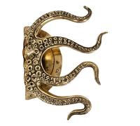 Statuette Pole To Pole Door Handle Octopus Doré TU
