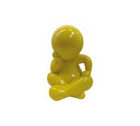 Statuette Present Time Amigo Sitting Large Jaune 21x34,8 cm