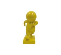 Statuette Present Time Amigo Walking Medium Jaune 9,8x20 cm
