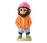 Statuette Singe Déco Fashion 27cm Multicolore