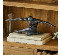 Statuette Smitty noir H/L/P env. 19/49/16 cm