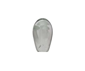 Statuette Sulfure en verre transparent, 3 méduses - Chehoma, Transparent - 13x13x21 cm