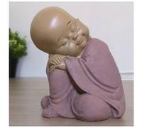 Statuette zen Bouddha 3 - L 11 x l 10 x H 12,3 cm G