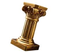 Statuettes de colonne grecque ornement artistique pour maison de mariage | Support de colonne grecque sur piédestal - Sculpture pour table de mariage, jardin, maison, décoration, artistique