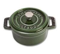 STAUB Cocotte ronde La Cocotte Staub fonte 0.25 L Basilic vert