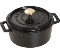 Staub 1101225 Cocotte ronde 12 cm noir