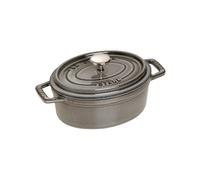 Staub 1101518 Cocotte Ovale Gris Graphite 15 cm