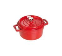 Staub 1102206 Cocotte Ronde Cerise 22 Cm Rouge