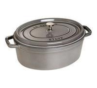 Staub Cocotte ovale en fonte La Cocotte 5,5 L Gris graphite