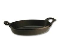 Staub - 1302923 - Plat Ovale Empilable - Fonte - Noir - 28 cm Noir G