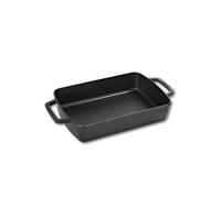 STAUB 1303023 PLAT A FOUR FONTE RECTANGULAIRE NOIR 30 X 20 CM