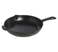 Staub 40510-617-0 - Poêle à frire en fonte, avec poignée, noire, 26 cm
