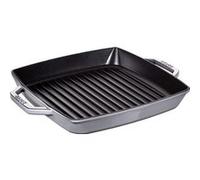 Staub Gril en fonte 40511-785-0, 33 cm, gris graphite