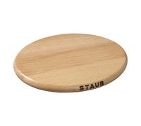 Staub Accessoires Dessous de plat magnétique 21 cm, Ovale, Hêtre