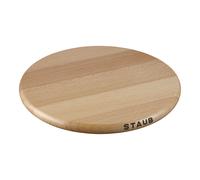 Staub Accessoires Dessous de plat magnétique 23 cm, Rond(e), Hêtre