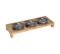 Staub Accessoires Présentoir, 42 cm x 16 cm, Bambou