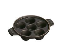 STAUB Assiette escargot Staub fonte Ø14 cm Noir