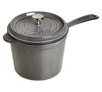Staub Casserole, 18 cm | ronde | Fonte | Gris graphite