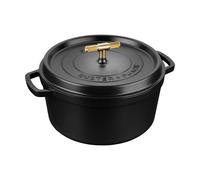 STAUB Casserole en fonte avec laiton Buster & Punch 6.75 L