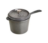 STAUB Casserole haute La Cocotte Staub gris graphite 2.8 L