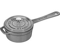 STAUB Casserolette en Fonte, 10 cm, 0,25 L, Gris Graphite