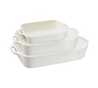 Staub Ceramique Ensemble de plats à four 3-pcs