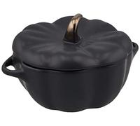 STAUB - Citrouille - Cocotte - Noir mat - Céramique - 12.2 cm