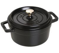 Staub Cocotte, 20 cm Noir rond Fonte La Cocotte 40509-487-0