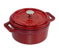 STAUB - Cocotte avec couvercle - 10 cm - 250 ml - ronde - Cherry Red