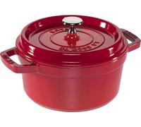 STAUB - Cocotte avec couvercle - 20 cm - 2.2 L - ronde - Cherry Red