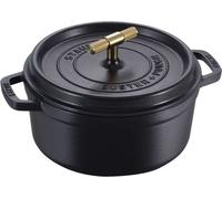 STAUB Cocotte Buster + Punch 24 cm Noir