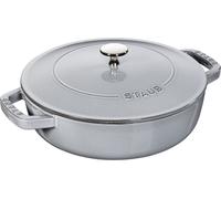 Staub Cocotte Chistera, 24 cm | ronde | fonte | gris graphite
