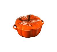 STAUB Cocotte citrouille Staub en grès 0.7 l cannelle