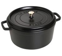 STAUB Cocotte ronde La Cocotte Staub fonte 8.4 L Noir