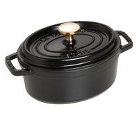 Staub Cocotte ovale La Cocotte en fonte Ø 17 cm 1 L Noir mat